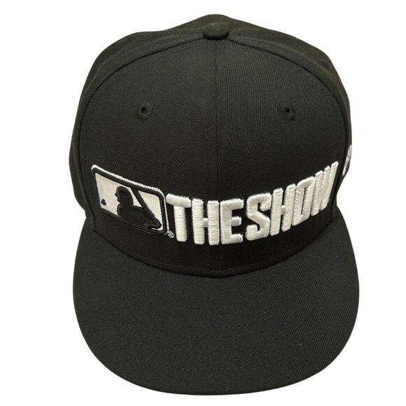 New Era The Show MLB Black Snapback Cap With San Diego Studio Logo - Picture 1 of 7